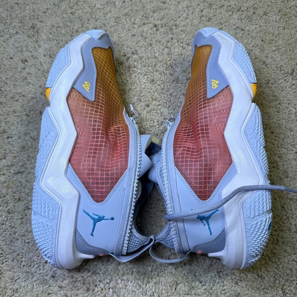 Nike Air Jordan Why Not Zer0.6 Khelcey Barrs Blue Whisper Mens Size 11.5 DO7189- - Picture 3 of 8